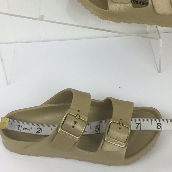 Birkenstock Arizona EVA Sandals Gold Girls SIZE 12, EU / 30 - Picture 5 of 6